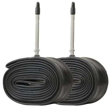 2 tubos interiores para bicicleta de carretera, 700x23-25c y 700x28-32c, tubos interiores de goma butílica Presta de 3.150 in para bicicletas de carretera y grava (FV 3.150 in, 700x23/25c-FV80mm)