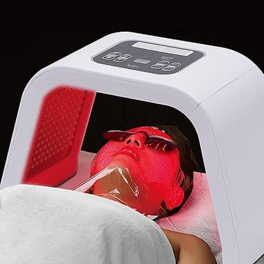 UTRENUI La terapia de luz infrarroja llevó la máscara facial de la terapia de la luz-Derma plus, fotones Máquina facial del cuidado de la piel de la máquina LED de la belleza de la terapia