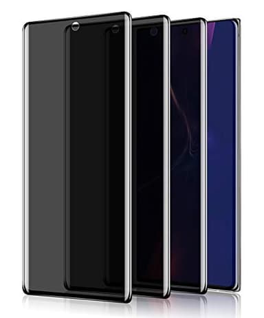 LYWHL Paquete de 3 protectores de pantalla de privacidad para Samsung Note 20 Ultra, protector de pantalla antiespía de vidrio templado para Note 20 Ultra 5G, color negro, dureza 9H, sin burbujas [no